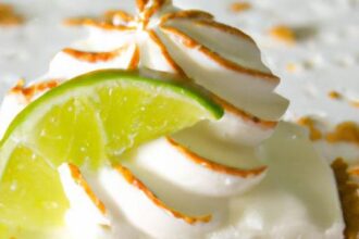 Zesty No-Bake Key Lime Pie with Crispy Graham Crust
