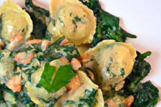 Simple & Savory: 5-Ingredient Spinach Ricotta Shells Recipe