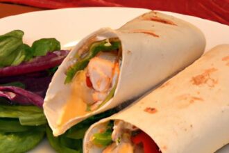 Melted Magic: How to Make Cheesy Garlic Chicken Wraps