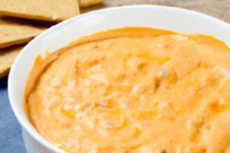 Quick & Spicy No-Cook Buffalo Chicken Dip with Canned Chicken