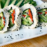 Fresh & Flavorful: Vegan Avocado Cucumber Sushi Rolls
