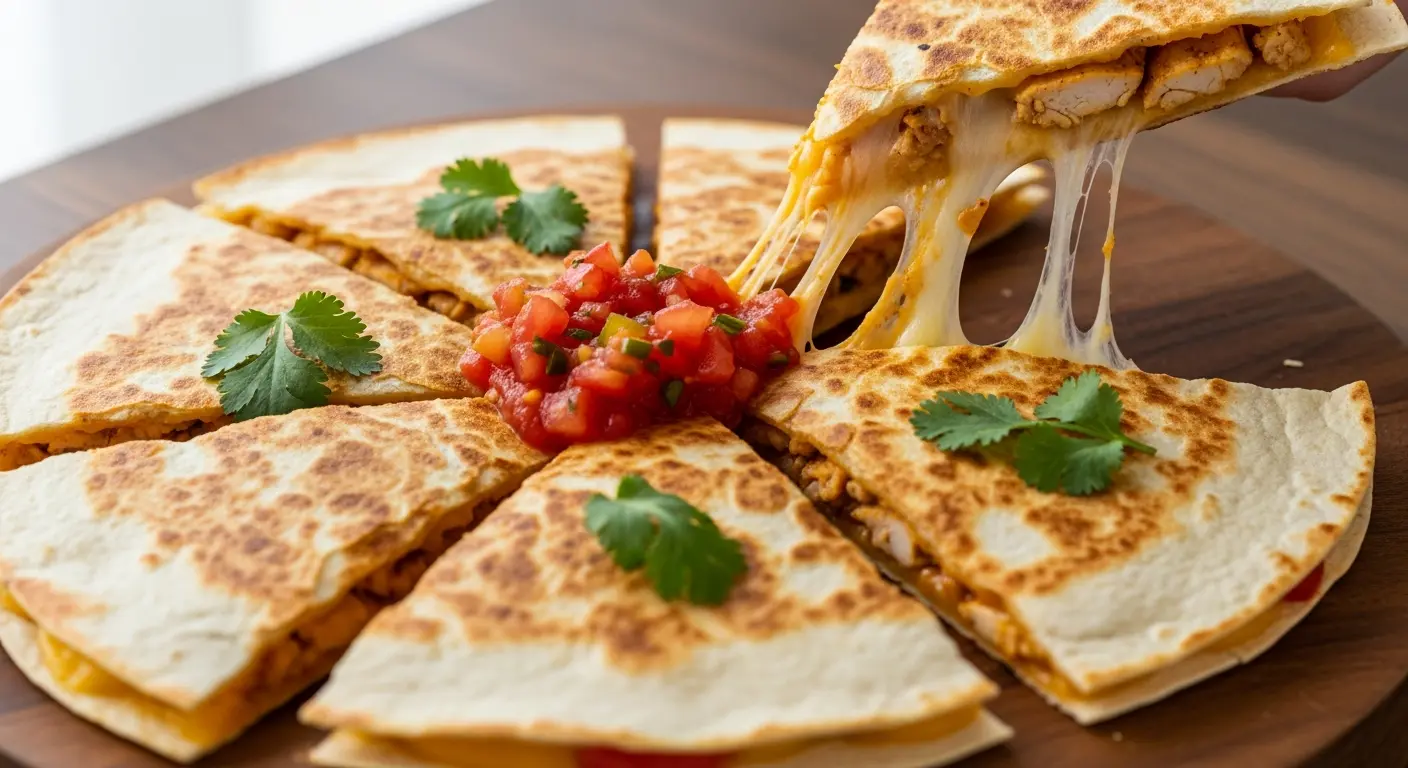 Perfect 15-Min Chicken Quesadillas with Salsa: Quick & Tasty