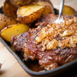 Savor One-Pan Garlic Butter Steak Bites with Crispy Potatoes