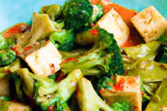 Simple & Savory: 5-Ingredient Tofu Broccoli Curry Recipe