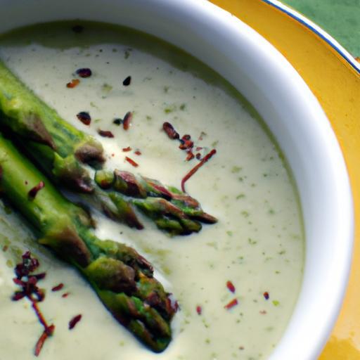 Silky Smooth: Crafting Creamy Vegan Asparagus Soup Delight