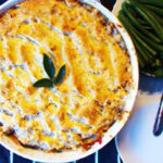 Hearty Vegan Shepherd’s Pie with a Sweet Potato Crust
