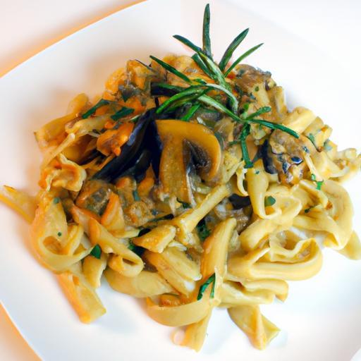Indulge in Creamy Vegan Mushroom Pasta: A Plant-Based Delight