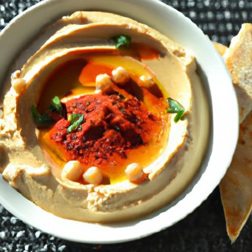 Bright & Bold: Crafting Homemade Roasted Red Pepper Hummus