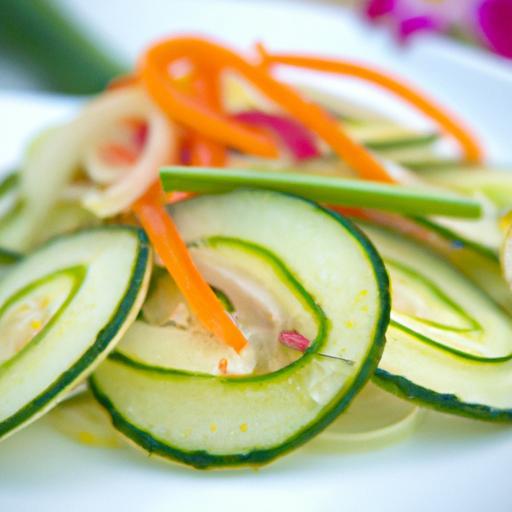 Zesty Spicy Asian Cucumber Salad: A Refreshing Twist