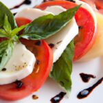 Timeless Caprese Salad: Fresh Flavors with Balsamic Glaze