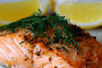 Zesty & Simple: 5-Ingredient Baked Lemon Dill Salmon Recipe