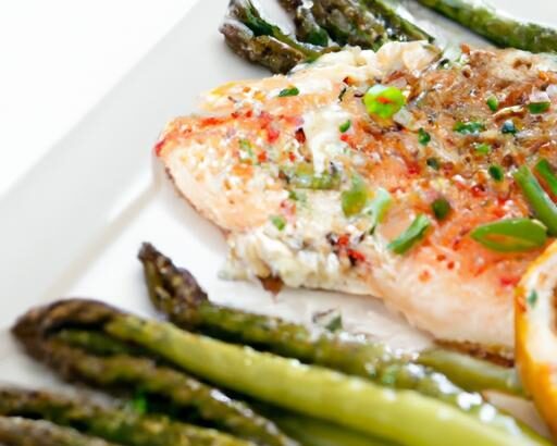 Effortless Sheet Pan Salmon & Asparagus Delight Recipe