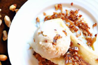 Creamy 2-Ingredient Banana Peanut Butter Ice Cream Delight