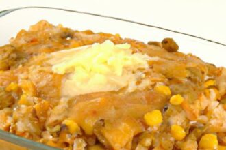 Hearty Chicken and Rice Casserole: Comfort in Every Bite
