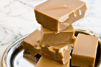 Easy 3-Ingredient No-Bake Peanut Butter Fudge Recipe