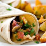 Hearty Pantry Breakfast Burritos with Egg & Crispy Potato