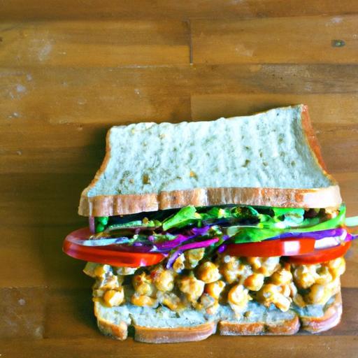 Whip Up a Quick Vegan Chickpea Salad Sandwich Delight