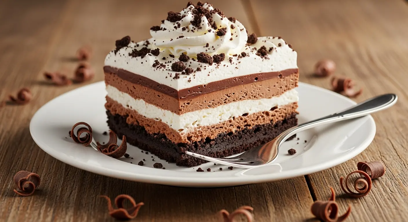 Decadent No-Bake Chocolate Lasagna with Oreo Crust Delight