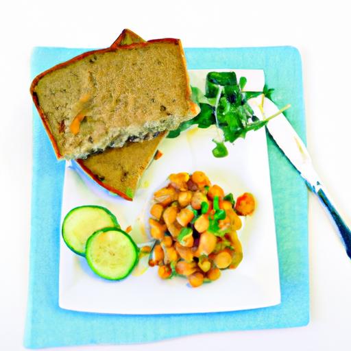 Whip Up a Quick Vegan chickpea Salad Sandwich Delight