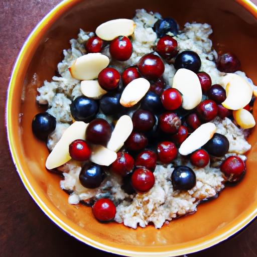 Energize Mornings: Quinoa Bowl with Berries & Almonds