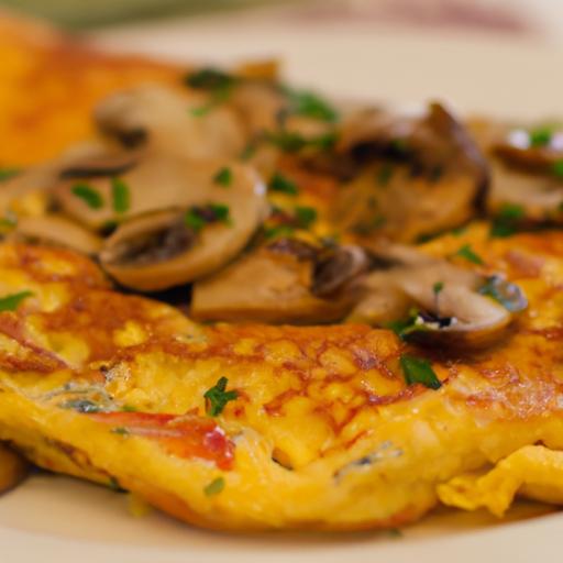 Fluffy Mushroom & Cheese Omelette:⁢ A⁣ Delicious ⁤Morning ⁢Boost