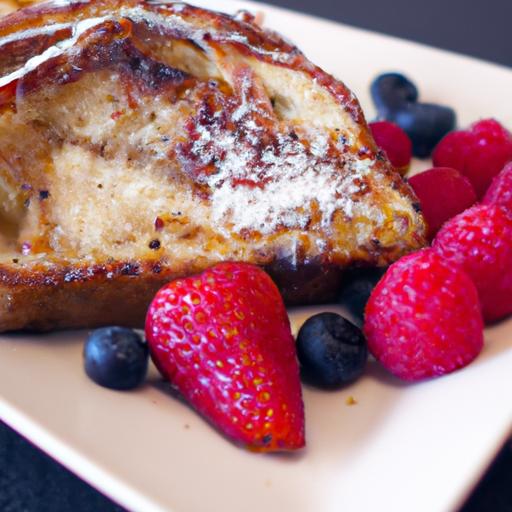 Cinnamon-Spiced French Toast with Fresh Berries Delight