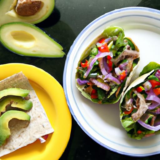 Fresh & Fit: Tuna Avocado Wraps for a Wholesome Boost