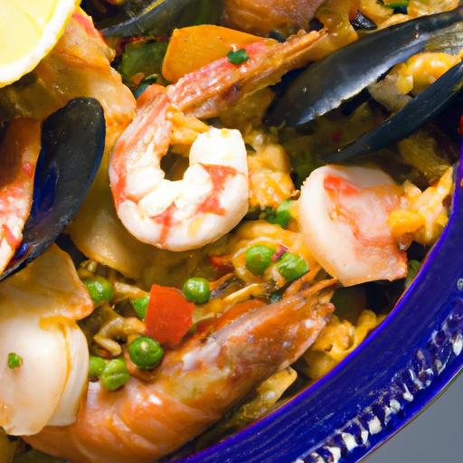 Seafood paella: A Flavorful Journey Through Spanish Shores
