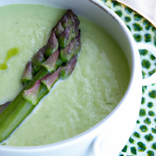 Silky Smooth: Crafting Creamy Vegan Asparagus Soup Delight