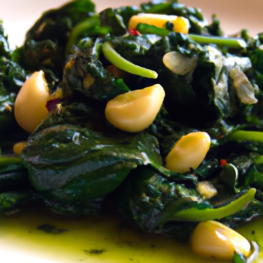 Garlic-Kissed Sautéed Spinach: A Simple Olive Oil Delight