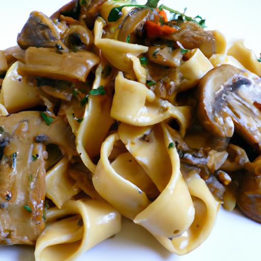 Indulge in Creamy Vegan Mushroom Pasta: A Plant-Based Delight