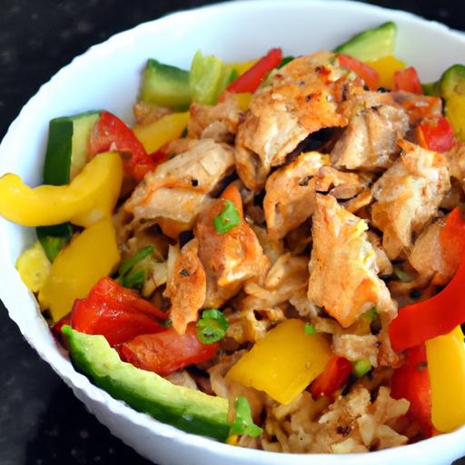 Meal Prep Magic: Flavor-Packed Chicken Burrito Bowls