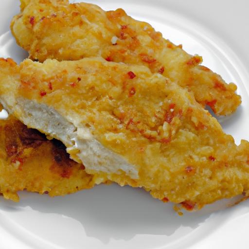 crispy 5-Ingredient Parmesan Crusted Chicken Tenders Recipe