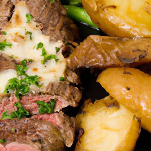 Savor One-Pan Garlic Butter Steak Bites with Crispy Potatoes