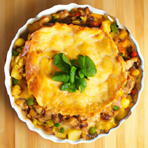 Hearty Vegan Shepherd's Pie with a Sweet Potato Crust
