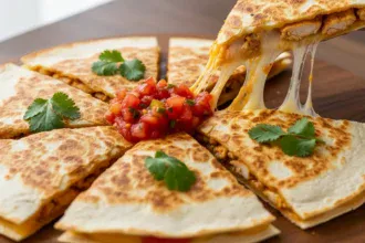 Perfect 15-Min Chicken Quesadillas with Salsa: Quick & Tasty
