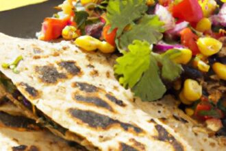Quick & Tasty: 15-Minute Black Bean Corn Quesadillas