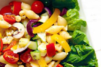 Fresh & Flavorful: Heart-Healthy Veggie Pasta Salad Recipe