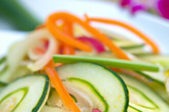 Zesty Spicy Asian Cucumber Salad: A Refreshing Twist