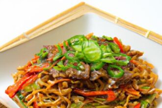 Freeze & Feast: Easy Beef Yakisoba Noodles to Save Time