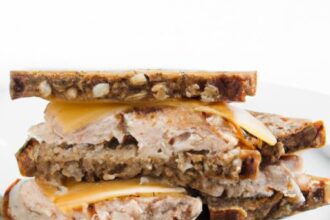 The Ultimate Tuna Melt: Savory Delight on Whole Grain Bread