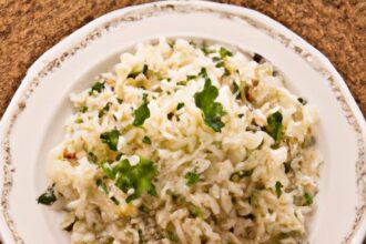 Herb-Infused Cauliflower Rice Pilaf: A Flavorful Twist