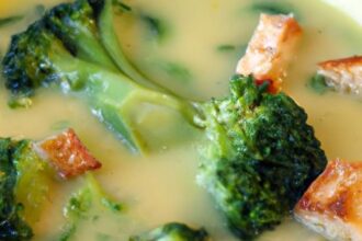 Velvety Broccoli Cheddar Soup: Comfort in Every Spoonful