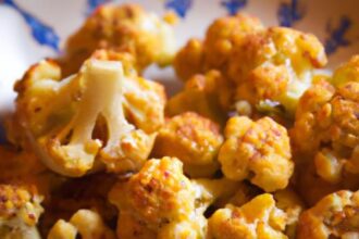 Golden Glow: Air Fryer Turmeric Roasted Cauliflower Recipe