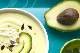 Refreshingly Smooth: Creamy Chilled Avocado & Lime Soup