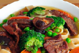 Transform Leftover Beef Stew into Hearty Noodle Delight