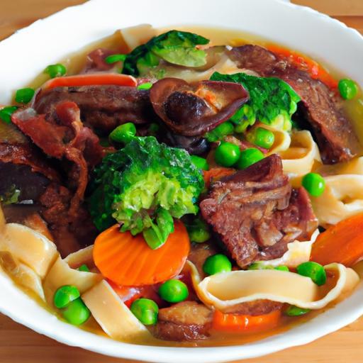 Transform Leftover Beef Stew into Hearty Noodle Delight