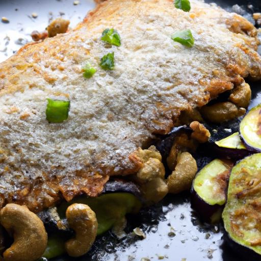 Delicious Vegan Eggplant Parmesan with Creamy Cashew Cheese