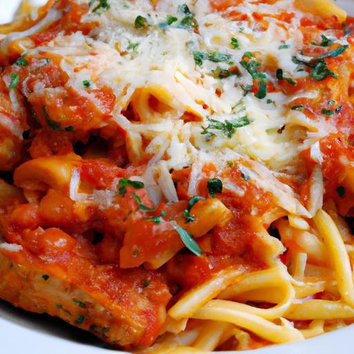 One-Pot Chicken Parmesan Pasta: Easy, Savory, and Quick