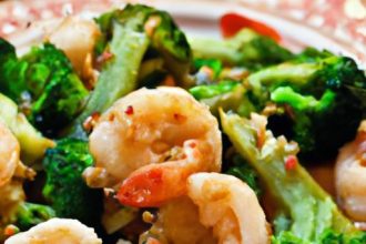 Fiery Flavor in 15: Spicy Shrimp & Broccoli Stir-Fry￼